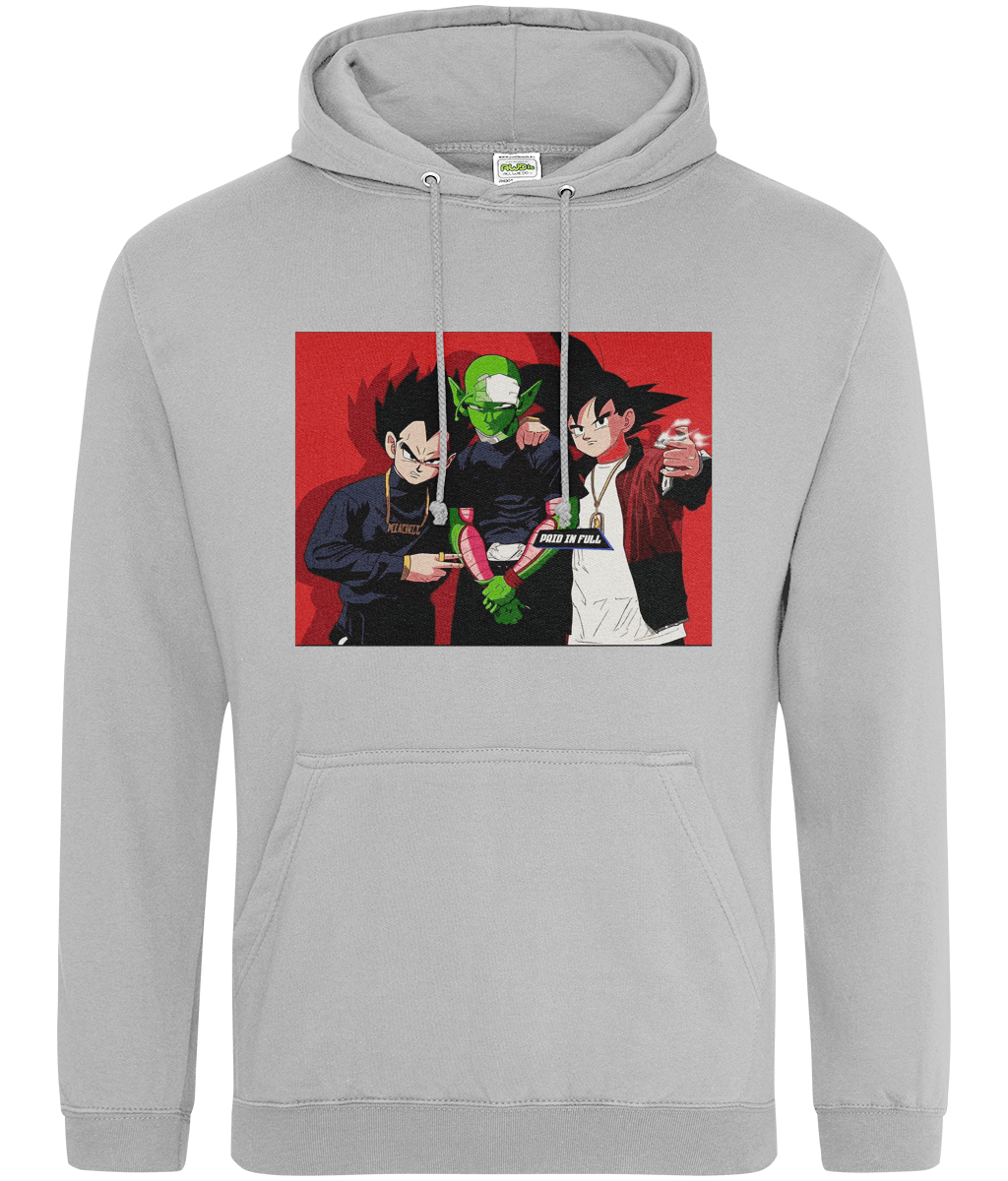 DBZ x PAID IN FULL HOOD